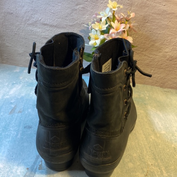 Sperry boots SZ 10 wos - Picture 3 of 7